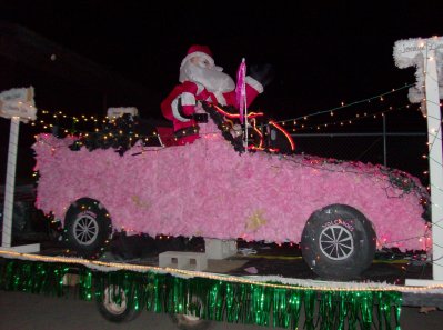 Chester Hi Ski Team at 2nd Annual Light Parade