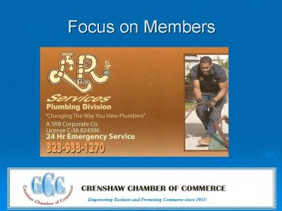 FOCUS ON MEMBERS