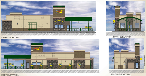 Sonic Drive-In Rendering, Duarte, CA