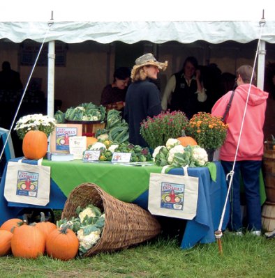 Pure Catskills Tent at Cauliflower Festival