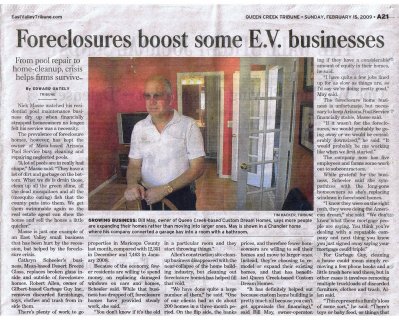 Custom Dream Homes - EVT Article