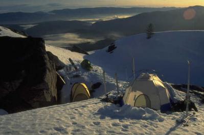 Winter Camping at Bucks Wilderness