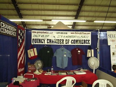 Quincy Chamber of Commerce Fair Booth