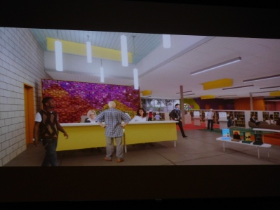 Architectural Concept Interior of New Library 