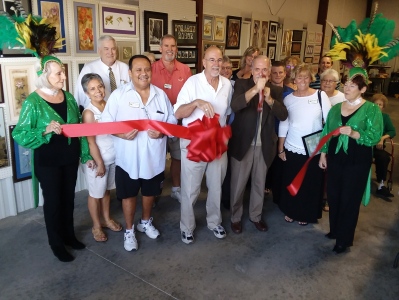 TJ Custom Mats & Frames Ribbon Cutting