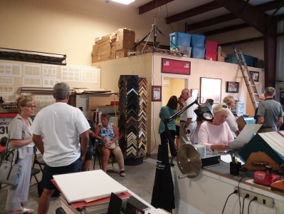 TJ Custom Mats & Frames Ribbon Cutting