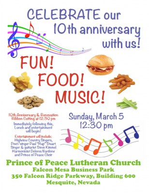 Prince of Peace Lutheran Church Ribbon Cutting