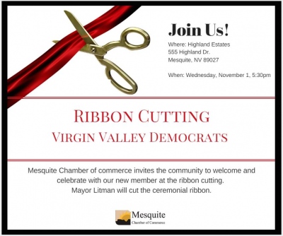 Virgin Valley Democrats Ribbon Cutting 