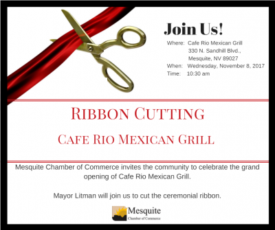 Cafe Rio Ribbon Cutting