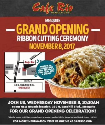 Cafe Rio Ribbon Cutting