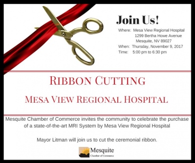 Mesa View Regional Hospital Ribbon Cutting/Open House