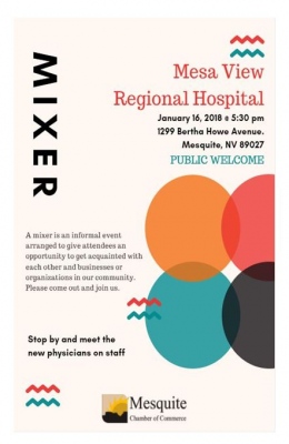 Mesa View Hospital Mixer