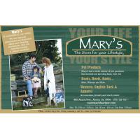 Mary's Tack, Feed and Pet Store - ATHENS, GA