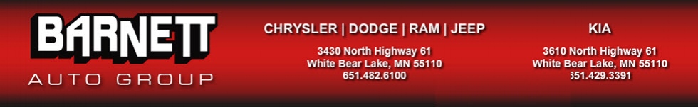 Barnett Chrysler Jeep Kia - White Bear Lake, MN